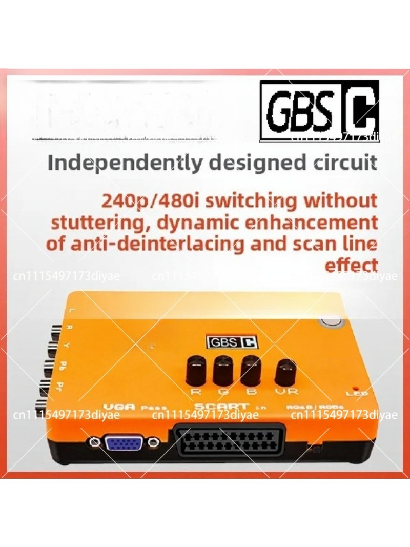 Retro Gaming Videos - GBS-C Video Converter OSSC Alternative 480i