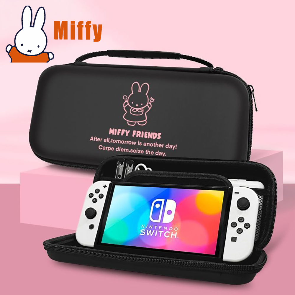 Game Carrying Case - Kawaii Miffy NS2 Game Console Carrying