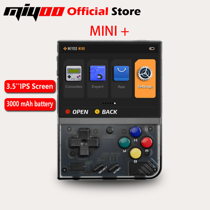 Retro Gaming Emulator Console - MIYOO Mini Plus Portable Retro Handheld