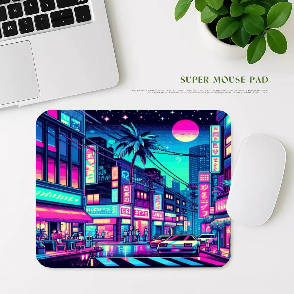 Retro Neon Japan Street Mouse  - Retro Gaming Japan review and price