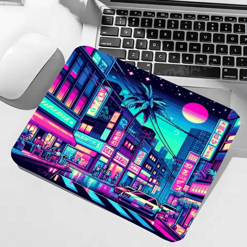 Retro Neon Japan Street Mouse  - Retro Gaming Japan review and price