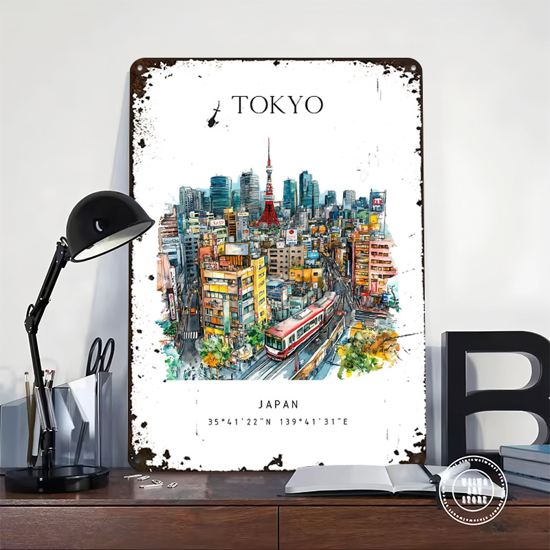 Tokyo Japan Travel Printed Pos - Retro Gaming Japan review and price