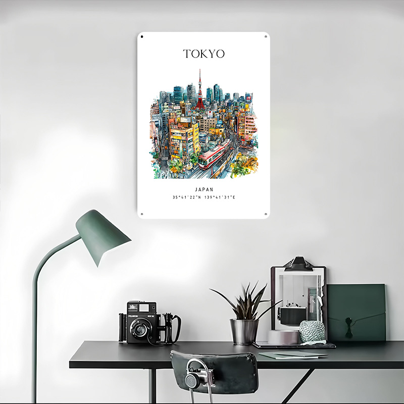 Tokyo Japan Travel Printed Pos - Retro Gaming Japan review and price