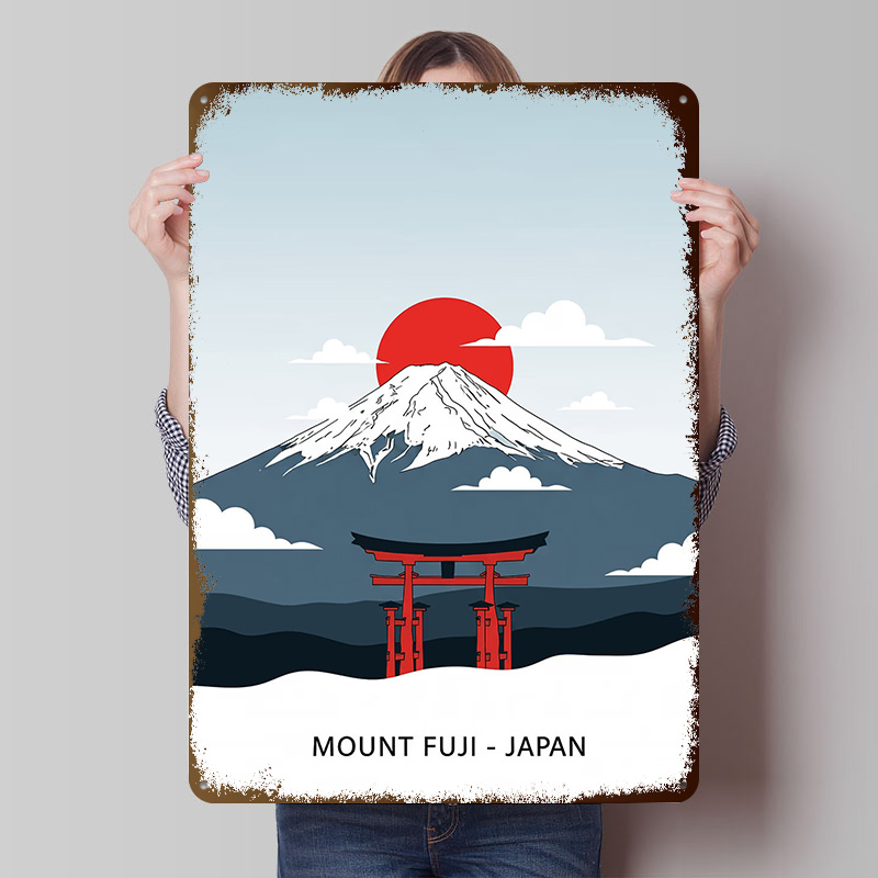 Mount Fuji Japan Travel Printe - Retro Gaming Japan review and price