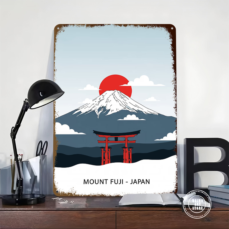 Mount Fuji Japan Travel Printe - Retro Gaming Japan review and price
