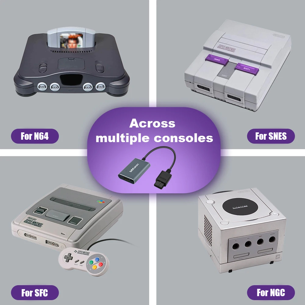 Bitfunx 720P Svideo / AV To HD - Retro Gaming Design review and price