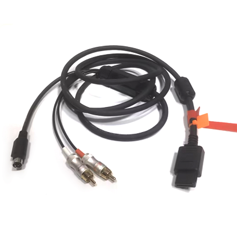 SFC N64 NGC S-Video Cable Shie - Retro Gaming Cable review and price