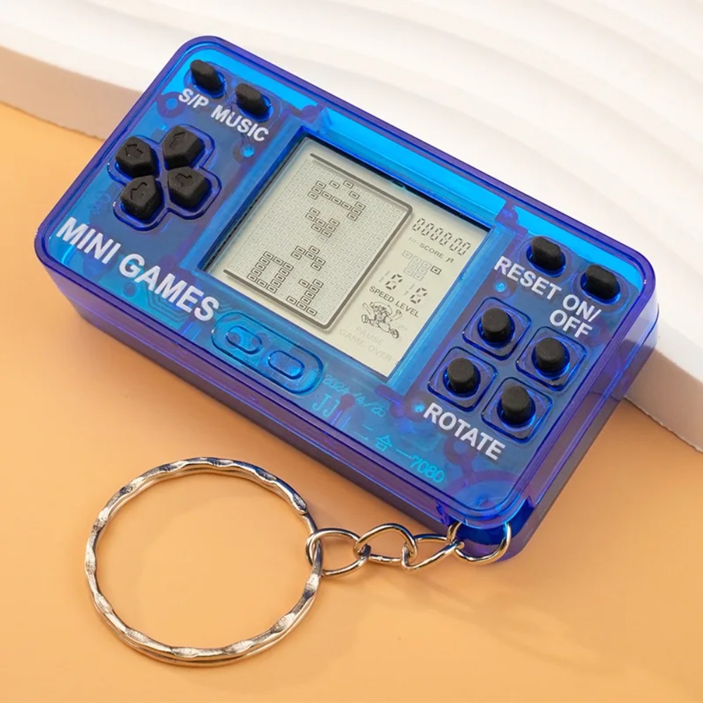 Mini Retro Handheld Game Conso - Retro Gaming Keychain review and price