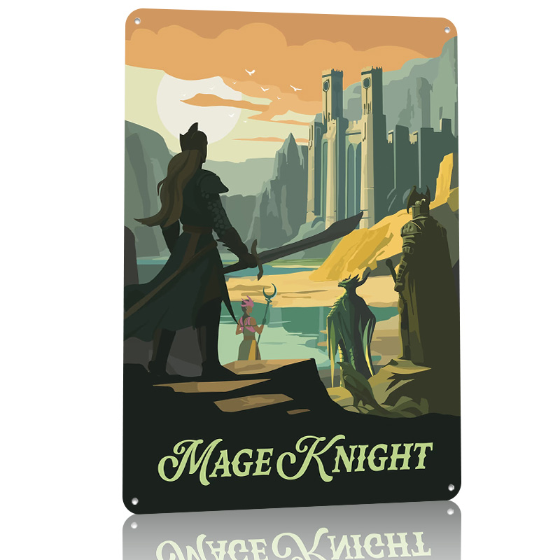 Mage Knight Board Game Inspire - Retro Knight Gaming review and price