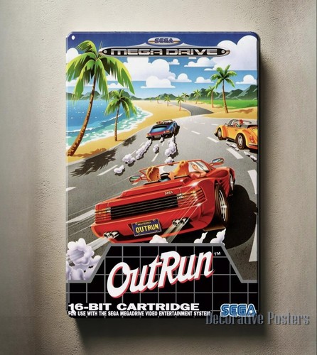 Outrun Mega Drive Retro Video  - Retro Gaming Videos review and price