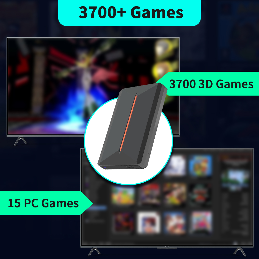 Launchbox 500GB External Game  - Retro Gaming Emulator Console review and price