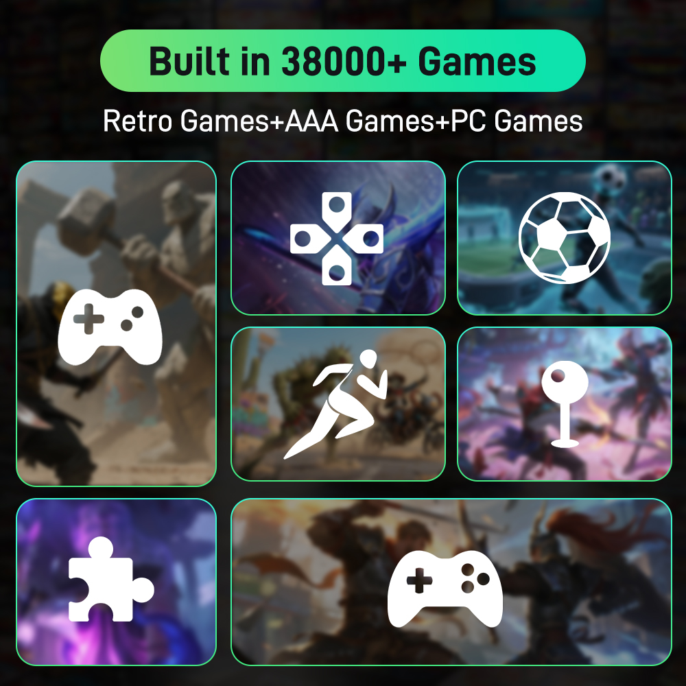 Playnite&Retrobat 500GB Game H - Retro Gaming Emulator Console review and price