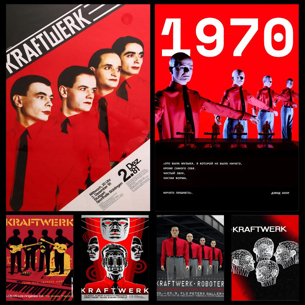 Music Kraftwerk Retro Poster P - Retro Gaming Life review and price
