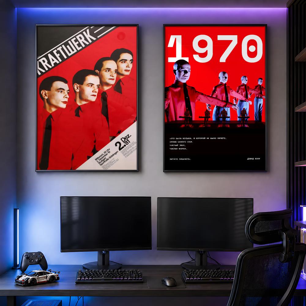 Music Kraftwerk Retro Poster P - Retro Gaming Life review and price