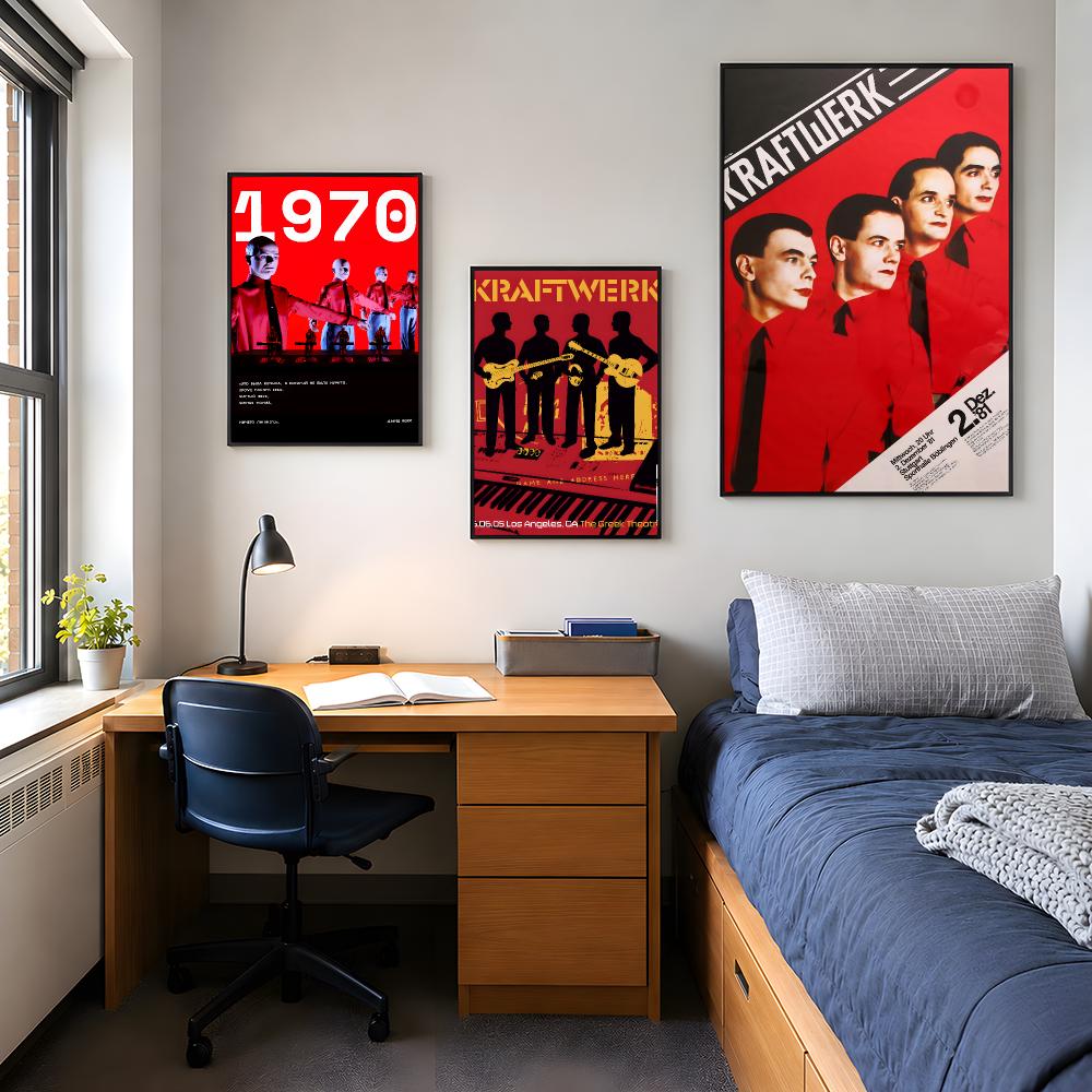 Music Kraftwerk Retro Poster P - Retro Gaming Life review and price