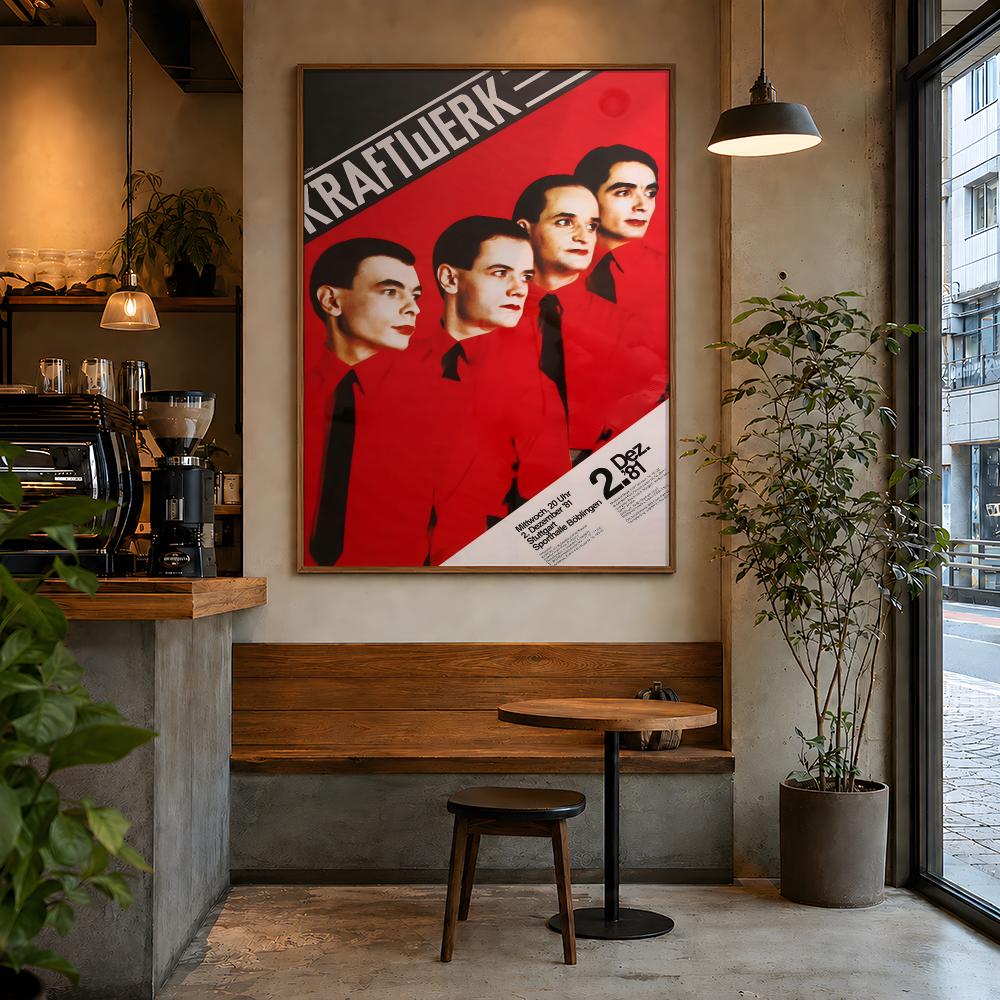 Music Kraftwerk Retro Poster P - Retro Gaming Life review and price