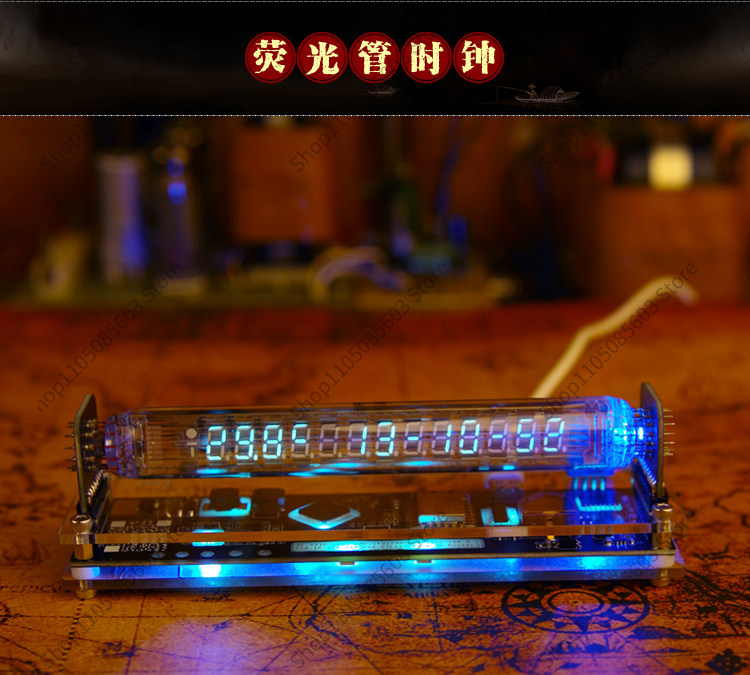 For VFD Tube Clock with Russia - Retro Gaming Youtube review and price