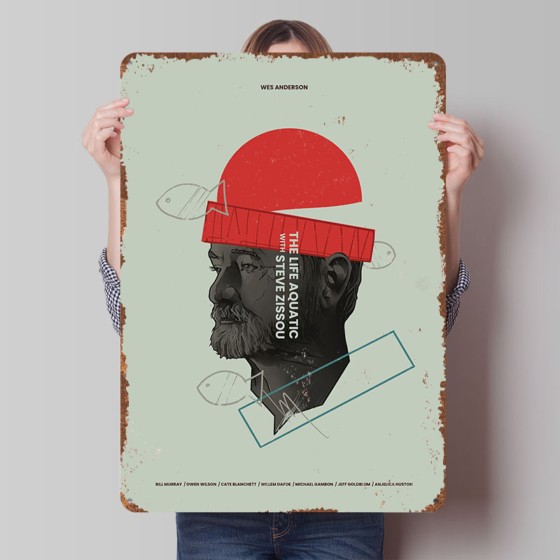 The Life Aquatic Printed Poste - Retro Gaming Life review and price