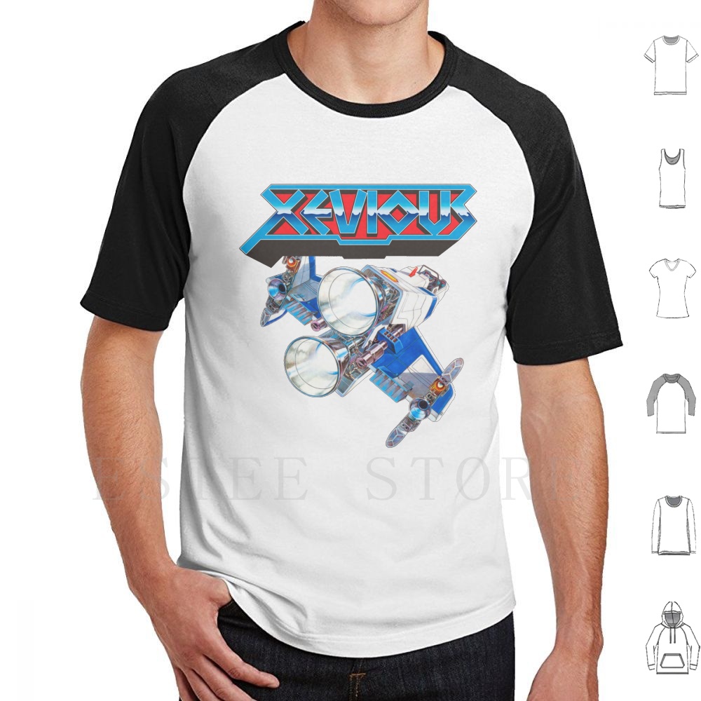 Xevious Logo ( Ship ) T Shirt  - Retro Gaming Japan review and price