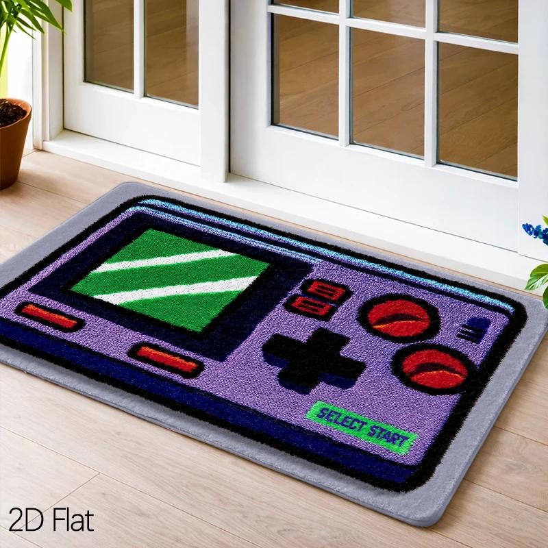1pc , 2D Flat Foot Mat, Retro  - Retro Gaming Festival review and price