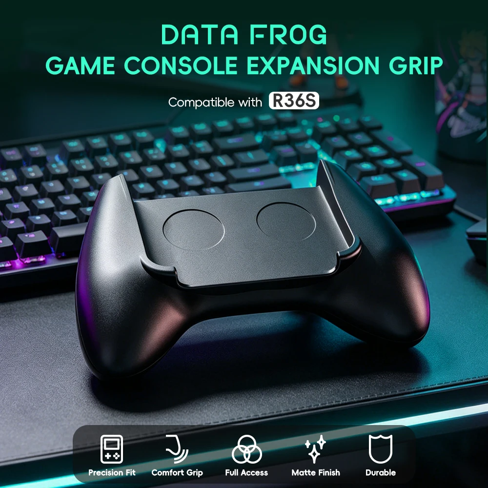 Data Frog R36S Game Grip Ergon - Retro Gaming Console review and price