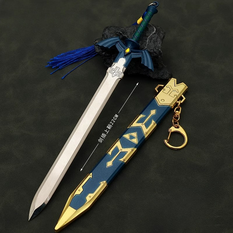 Anime Zelda Link Master Sword  - Retro Gaming Keychain review and price