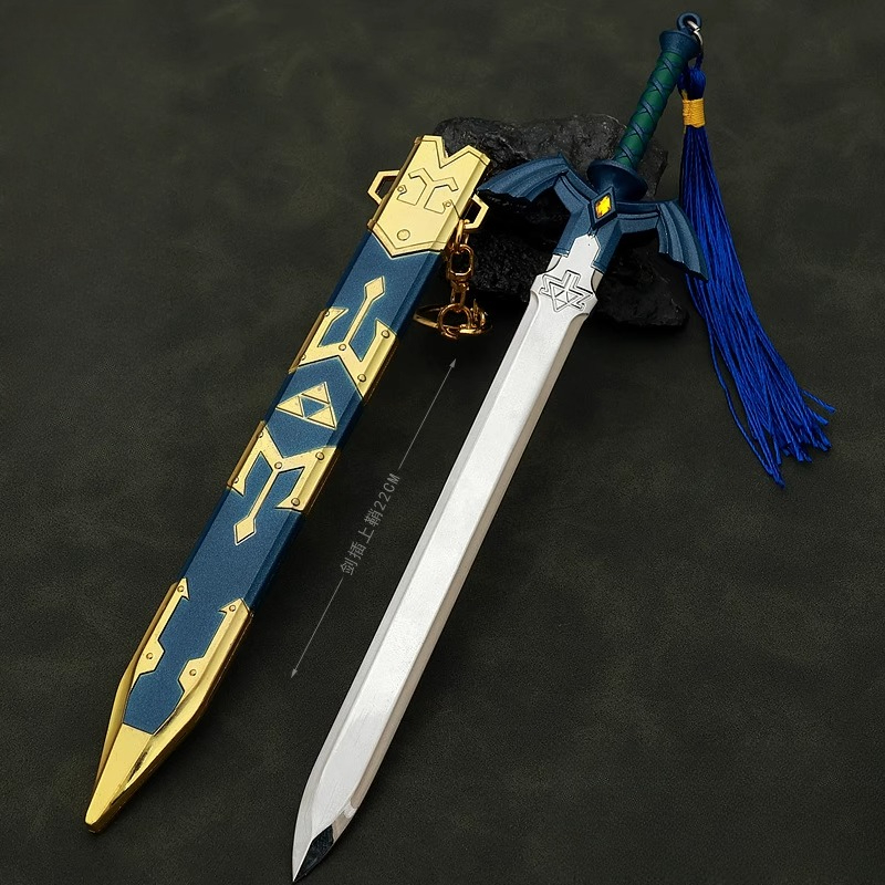 Anime Zelda Link Master Sword  - Retro Gaming Keychain review and price