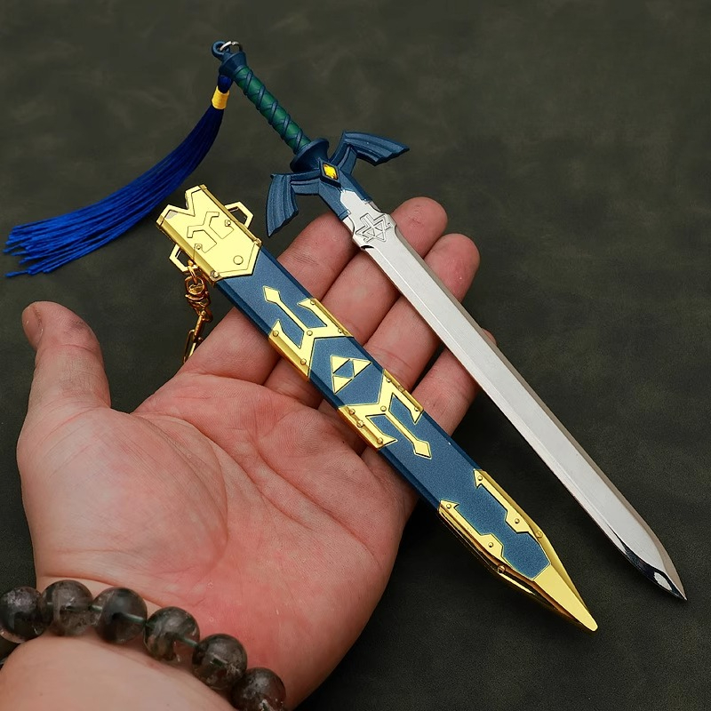 Anime Zelda Link Master Sword  - Retro Gaming Keychain review and price