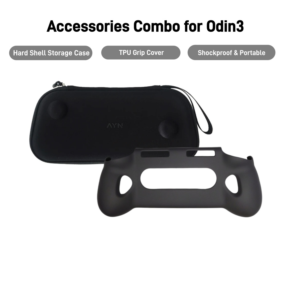 For AYN Odin 3 TPU Grip Shell  - Game Carrying Case review and price