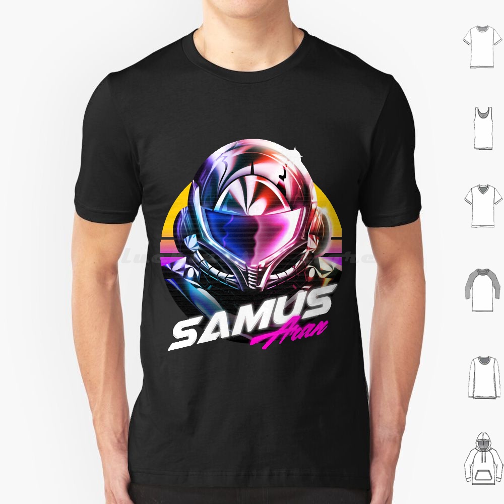 Samus Aran T Shirt 6xl Cotton  - Retro Gaming T Shirts review and price