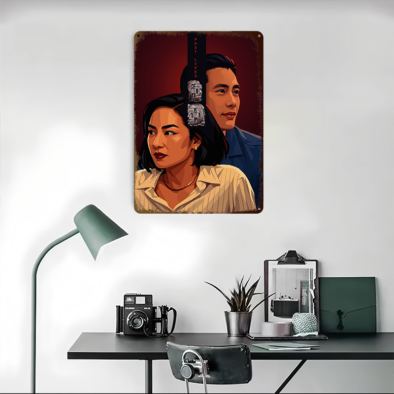 Past Lives Movie Poster Custom - Retro Gaming Life review and price