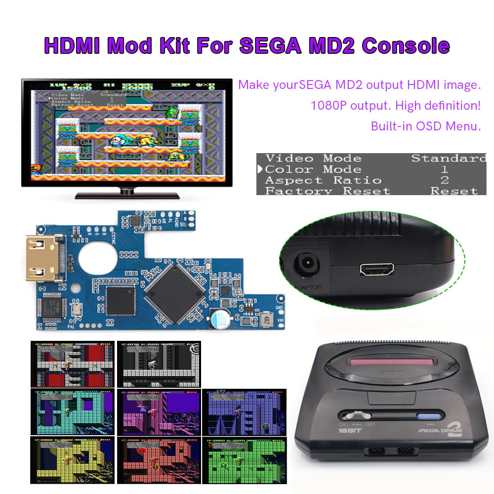 Hispeedido SEGA MD2 HDMI For S - Retro Gaming Cable review and price