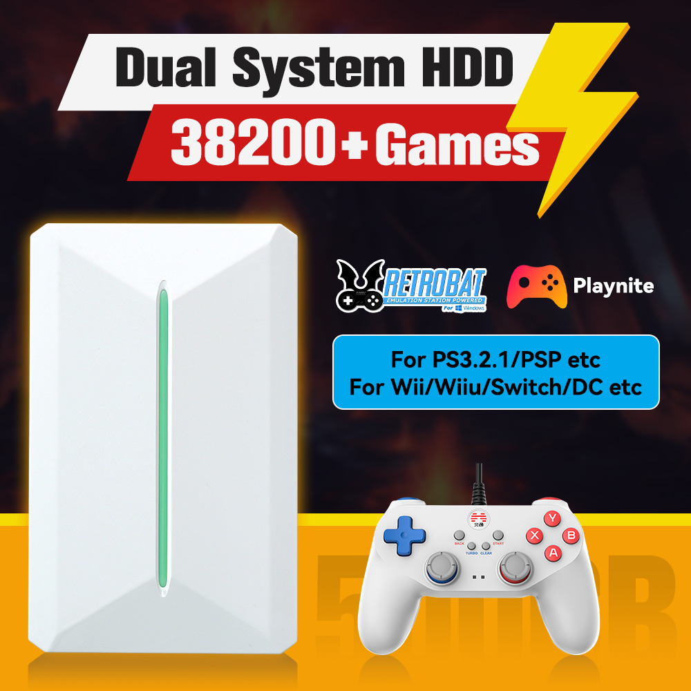 Retrobat＆Playnite System HDD R - Retro Gaming Design review and price