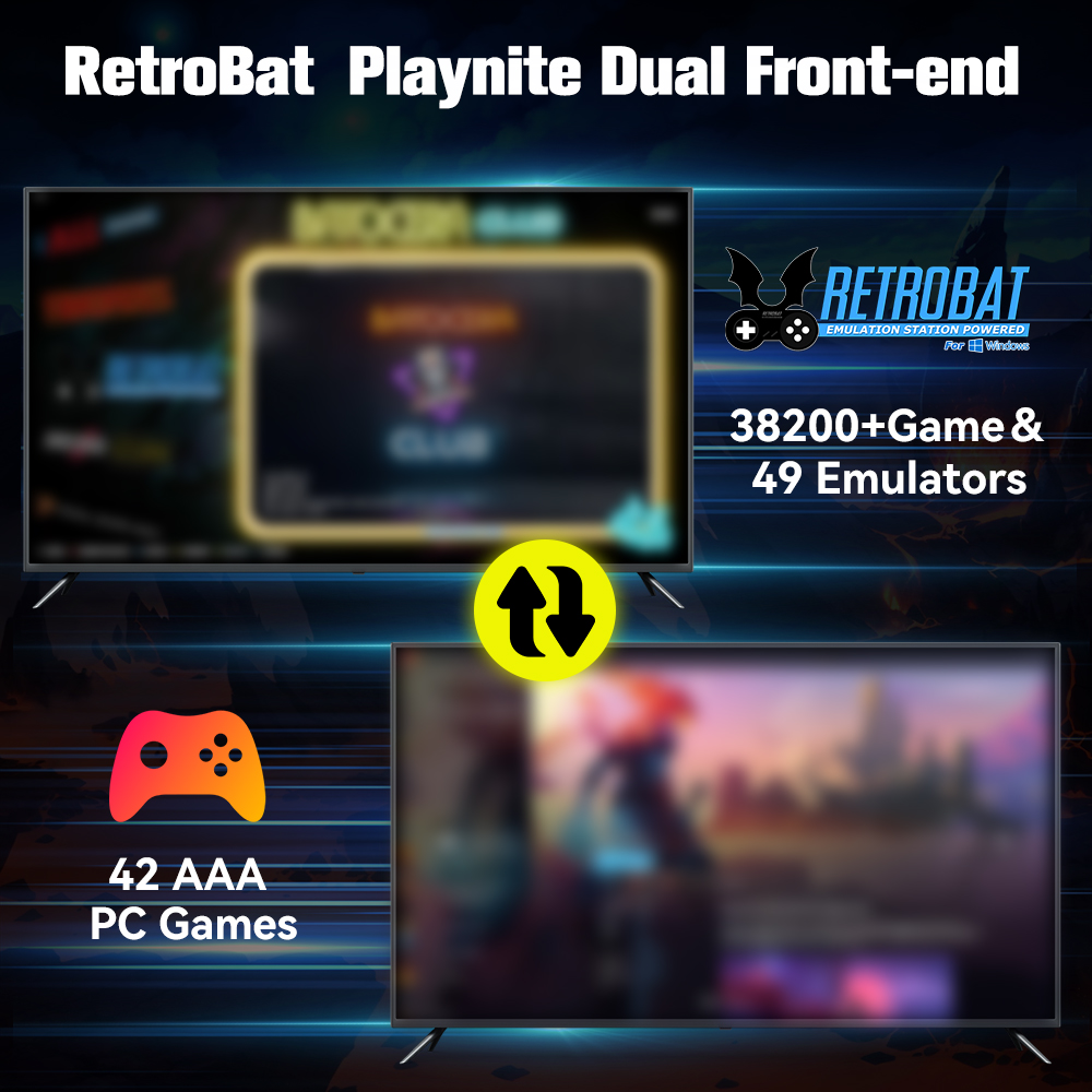 Retrobat＆Playnite System HDD R - Retro Gaming Design review and price