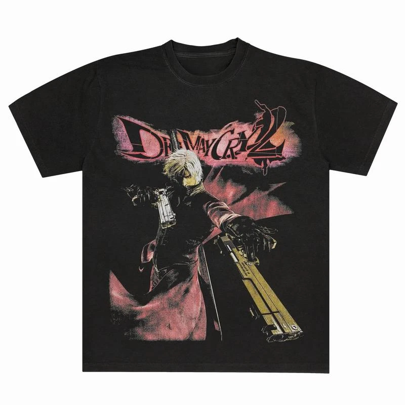 Devil May Cry 2 Dante T-shirt  - Retro Gaming T Shirts review and price