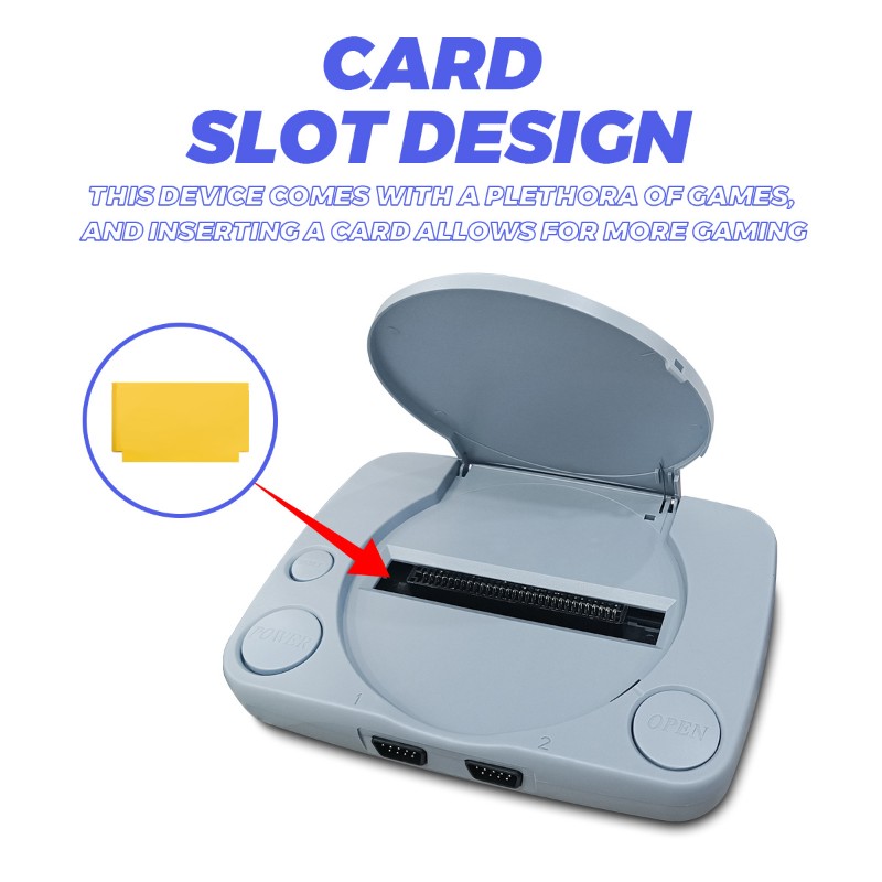 FC Plug-in console design, 8-b - Retro Gaming Console review and price