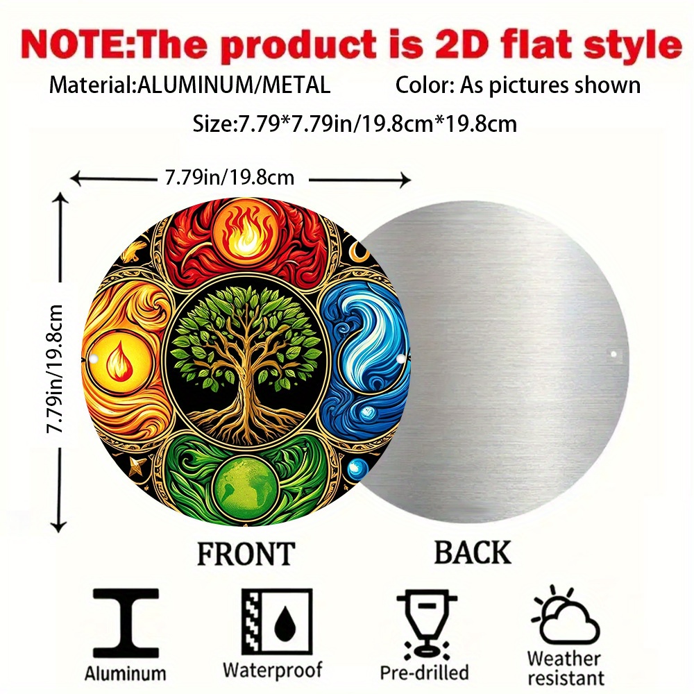 2D Flat, Four Elements Tree of - Retro Gaming Life review and price