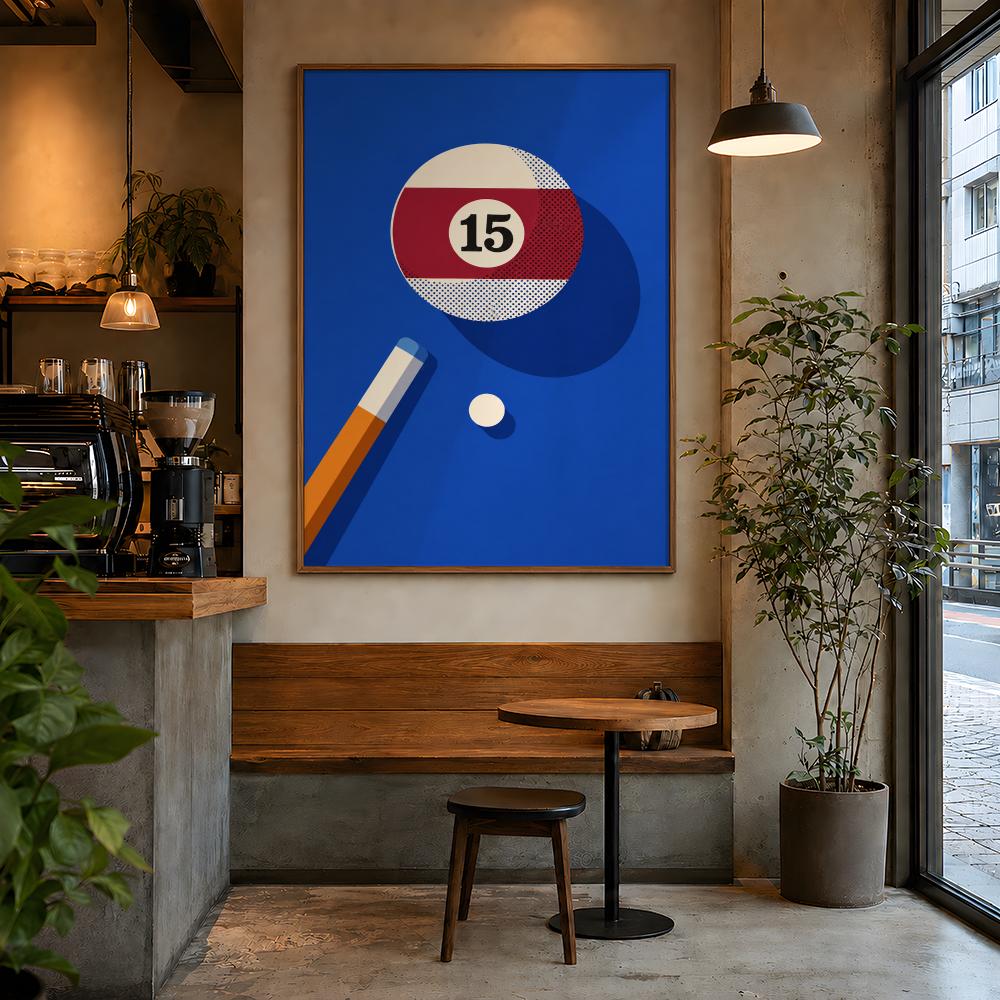 Retro Billiard Balls Pop Art G - Retro Gaming Life review and price