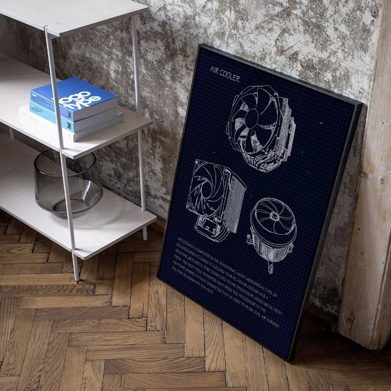 Geek Blueprint Painting Canvas - Retro Gaming Life review and price