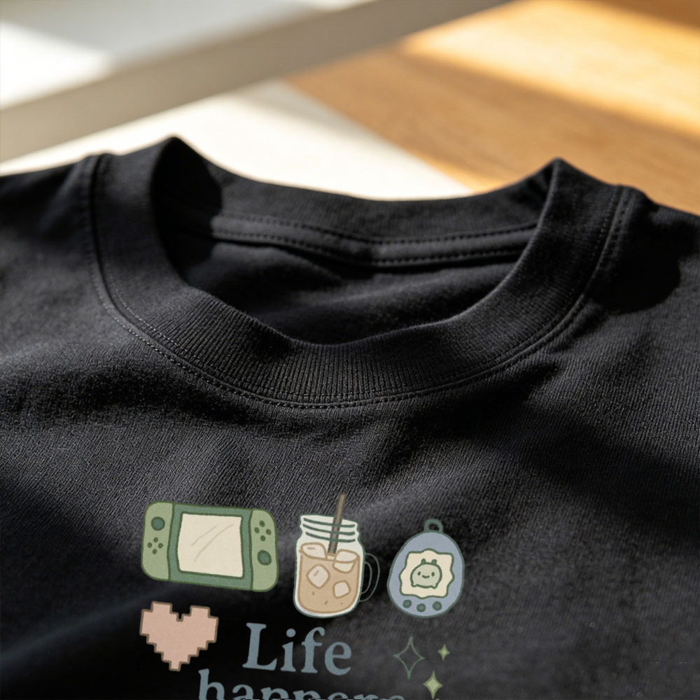 Life Happens Gaming Helps Cute - Retro Gaming Life review and price