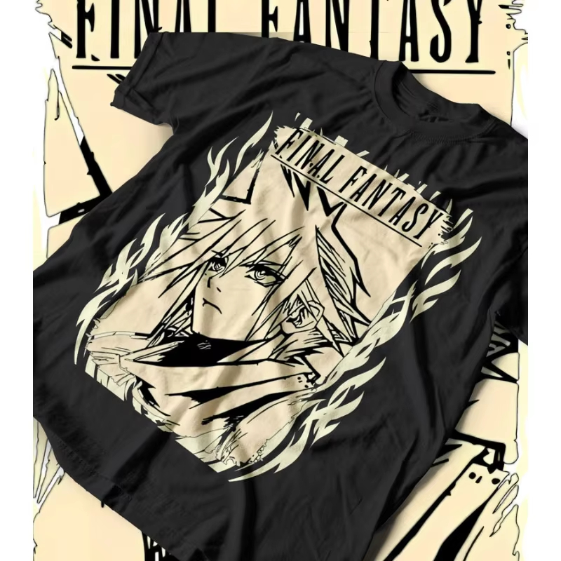 Final Fantasy VII Rebirth FF7  - Retro Gaming T Shirts review and price