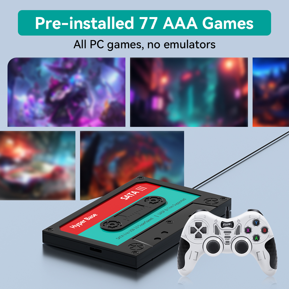 2TB Game Hard Drive With 77 PC - Retro Gaming Emulator Console review and price