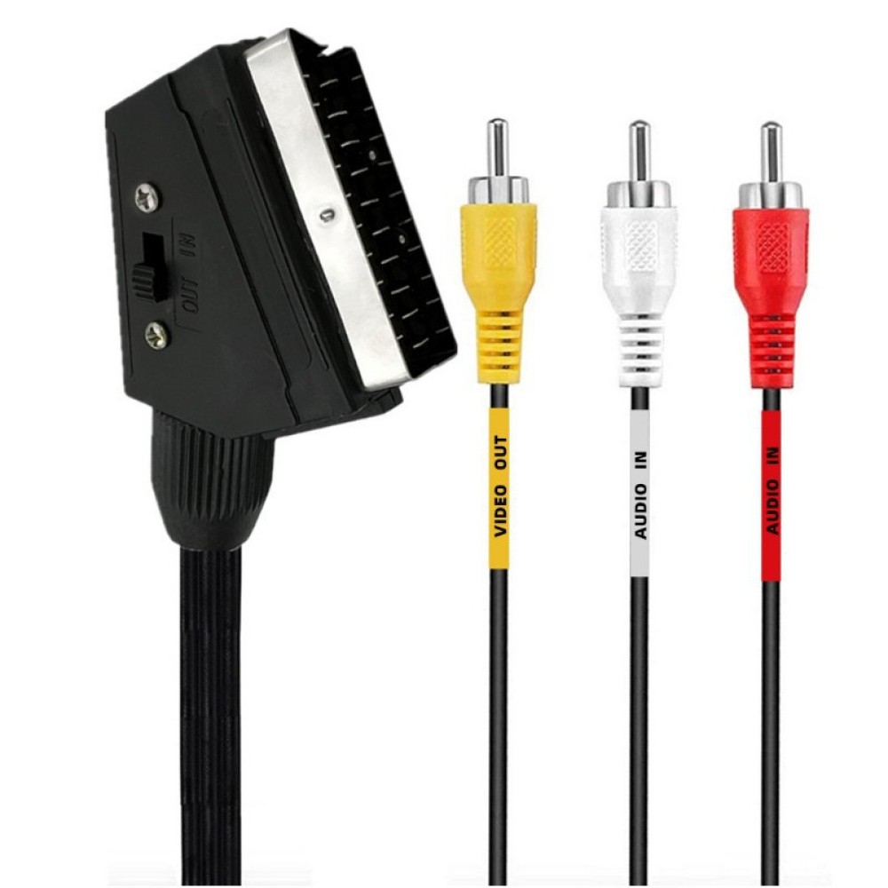 Scart To 3Rca Adapter Cable Sw - Retro Gaming Cable review and price
