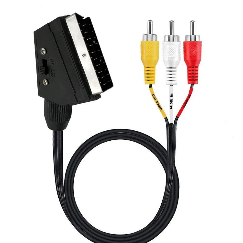 Scart To 3Rca Adapter Cable Sw - Retro Gaming Cable review and price