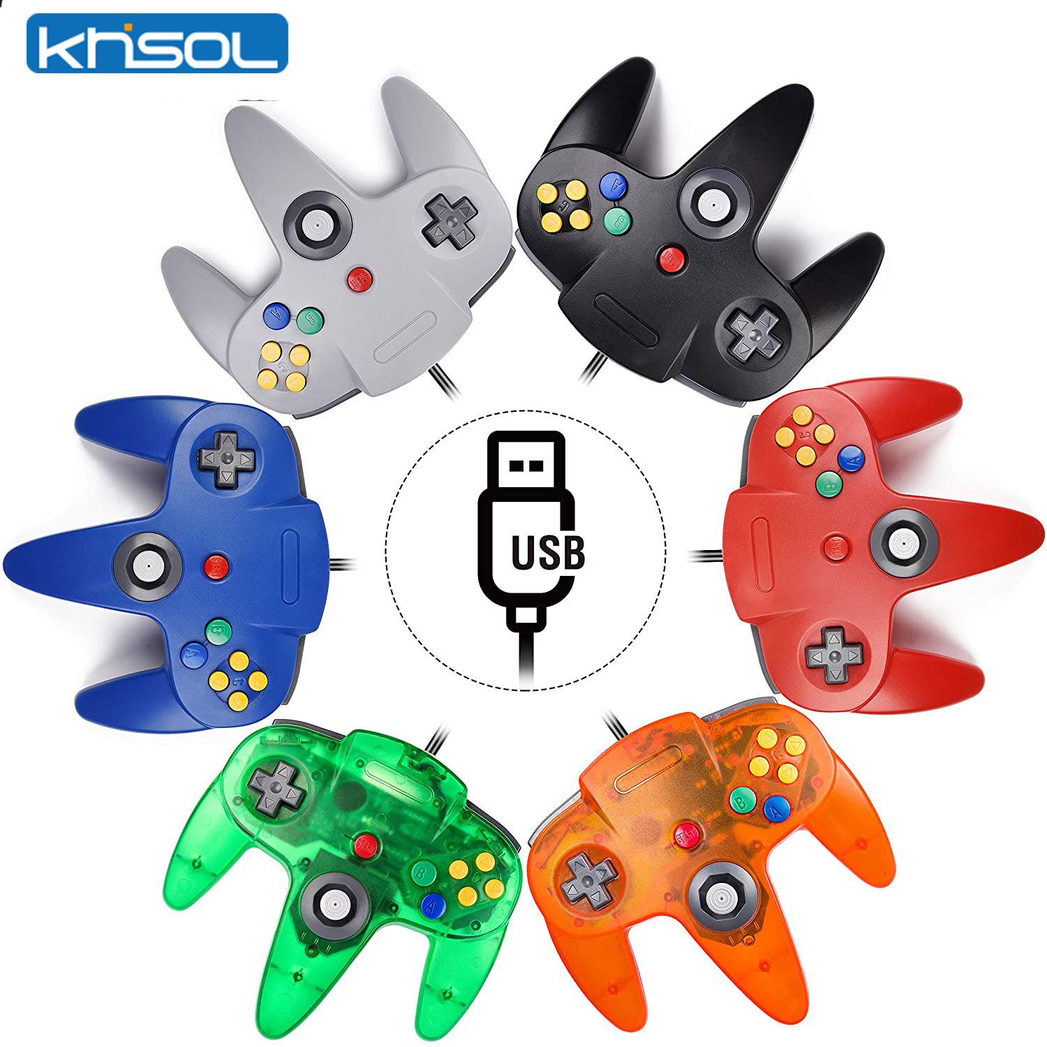 N64 Controller Classic USB Wir - Retro Gaming Space review and price