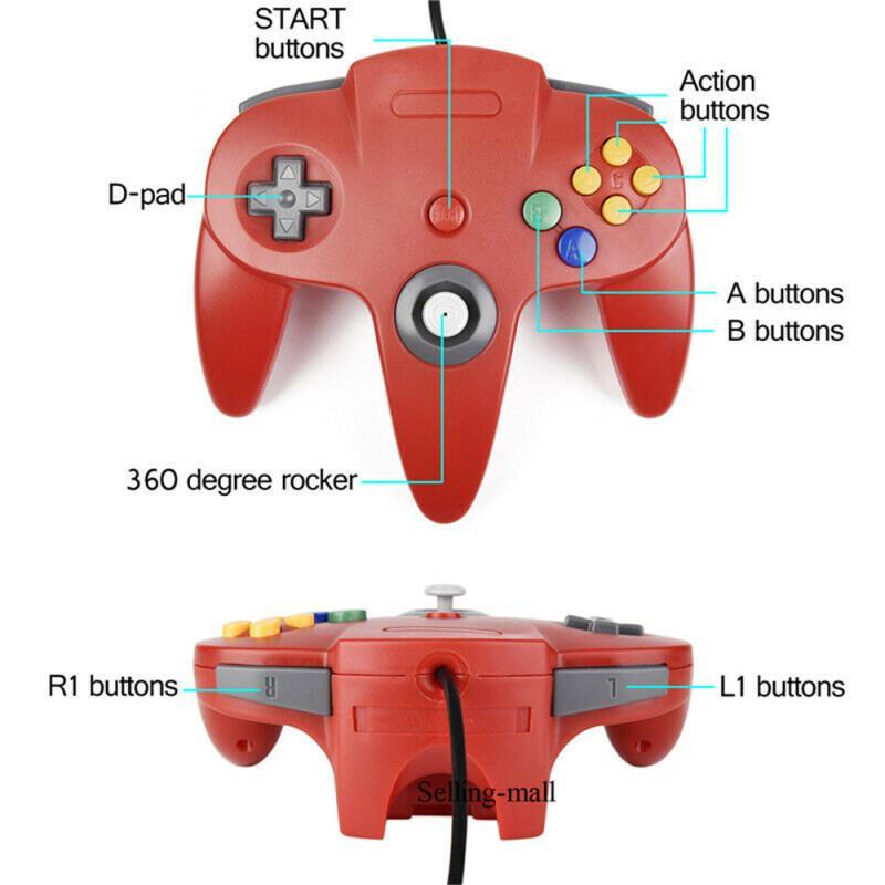 N64 Controller Classic USB Wir - Retro Gaming Space review and price