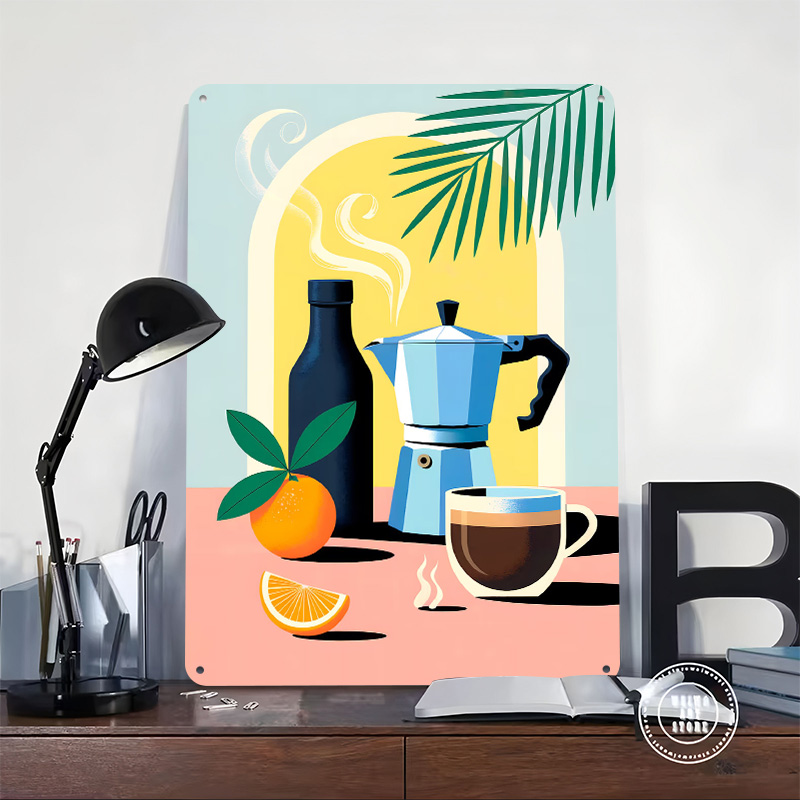 Coffee Still Life With Orange  - Retro Gaming Life review and price