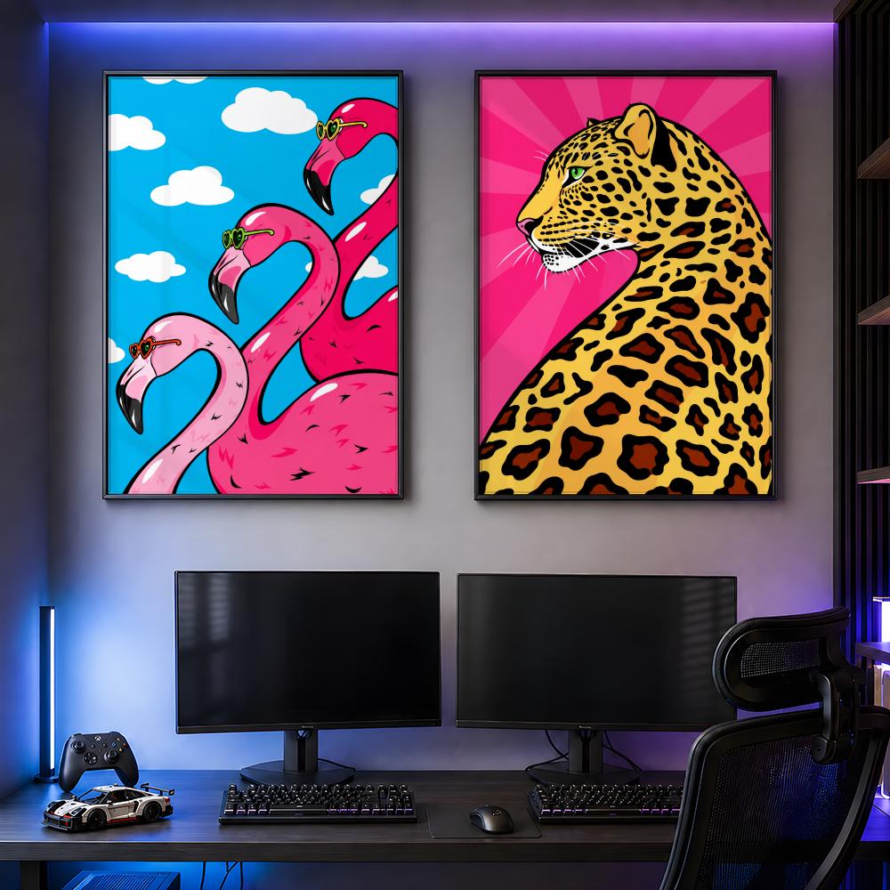 Colorful Retro Pop Art Tropica - Retro Gaming Life review and price