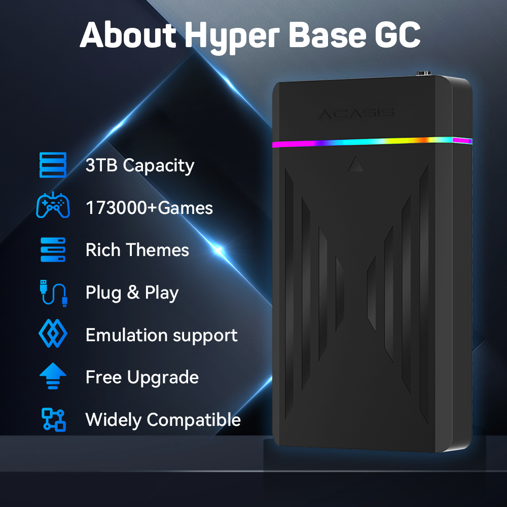 3TB Portable Gaming HDD Launch - Retro Gaming Design review and price