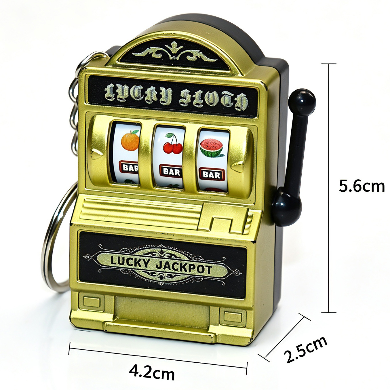 Retro Fruit Machine Keychain E - Retro Gaming Keychain review and price